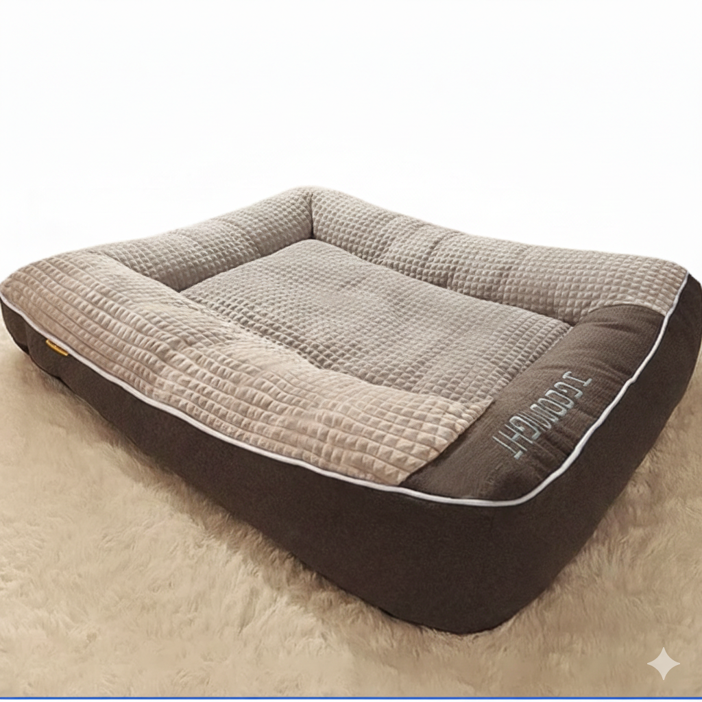 Un panier épais et rassurant que votre chien va adorer
